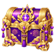 Baú Cristal Roxo