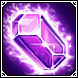 Pedra de Cristal Roxo